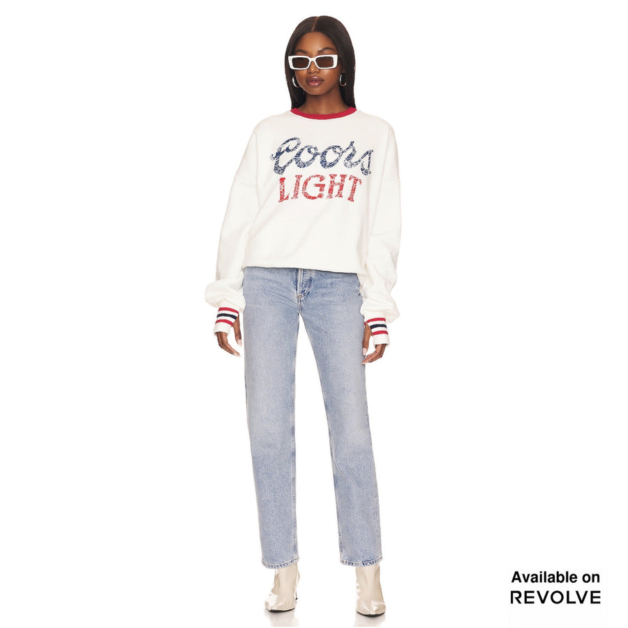 Coors Light Crackle 1980 - Jump Jumper - White & Red - The Laundry Room