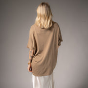 Essentials - Oversized Tee - Camel Gold - The Laundry Room