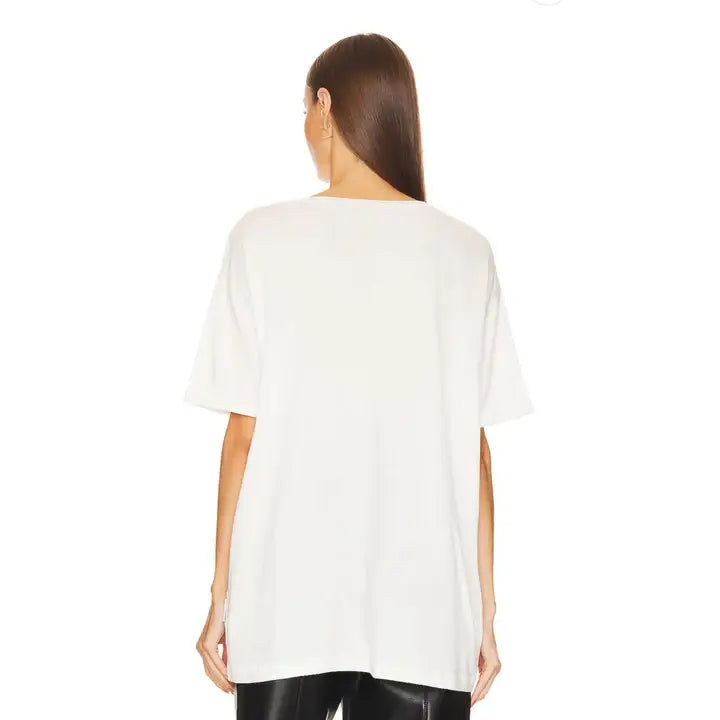 Little Miss Weekend Trip - Oversized Tee - White - The Laundry Room