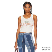 Tequila - Rib Tank - White - The Laundry Room