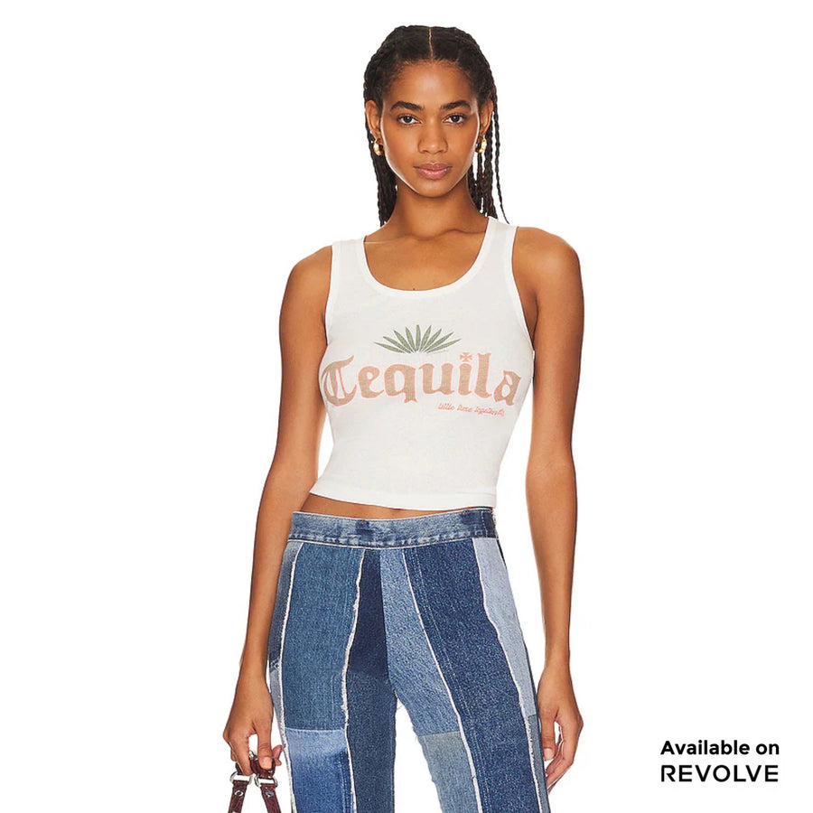 Tequila - Rib Tank - White - The Laundry Room