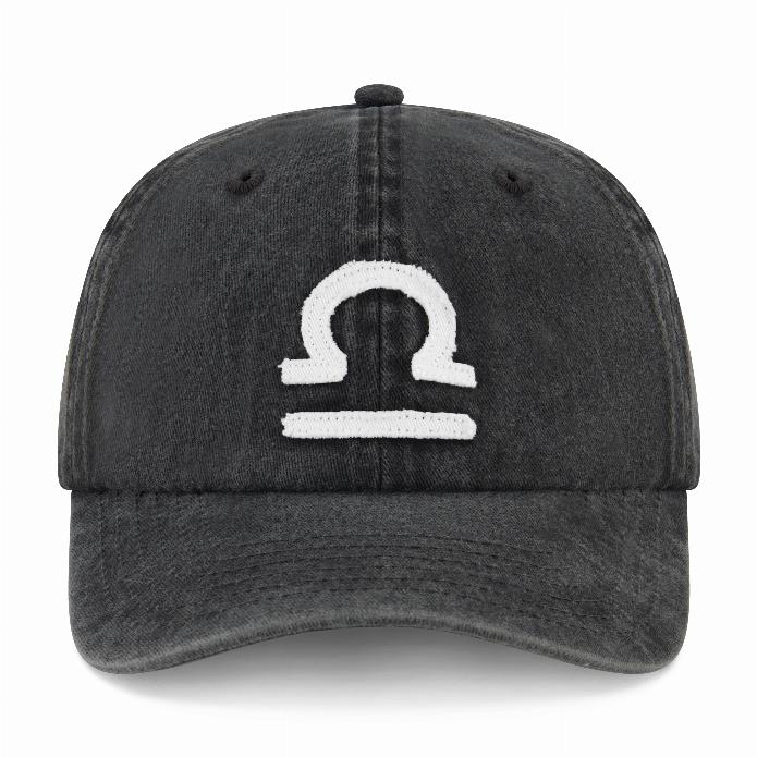 Vintage Libra - Cap - Black Snow