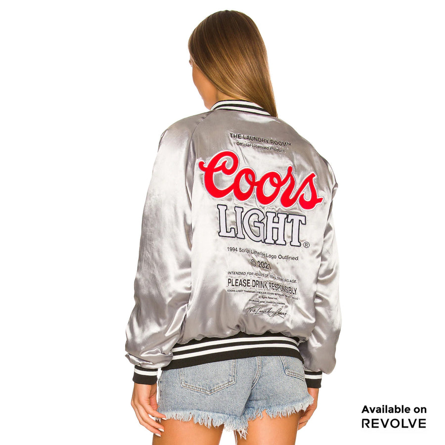 Coors Light Official Tm - Stadium Jacket - Silver Silver / XS