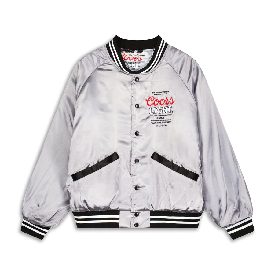 Coors Light Official Tm - Stadium Jacket - Silver Silver / XS