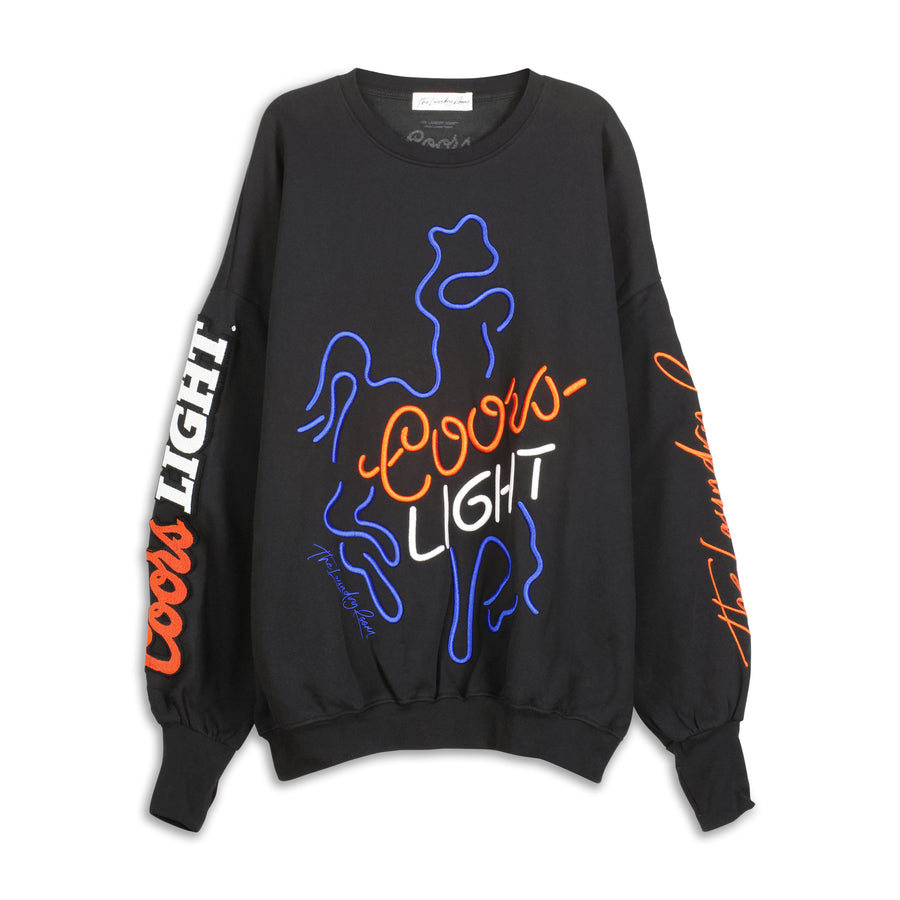 Coors Light Neon Rodeo - Jump Jumper - Black Black / XS