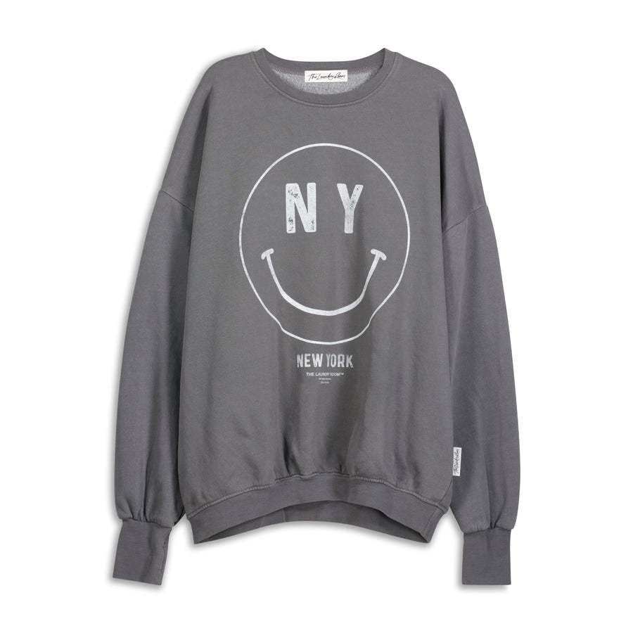 La Smiley - Jump Jumper - Gravity Grey Gravity Grey / XS