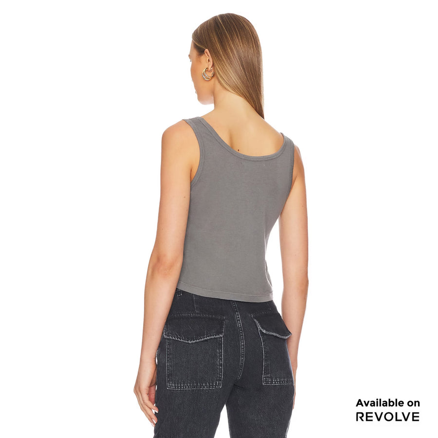 Like My Wheels - Boxy Tank - Gravity Grey Gravity Grey / XS