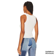 Tequila - Rib Tank - White White / XS