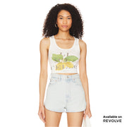 Lemoncello - Rib Tank - White White / XS