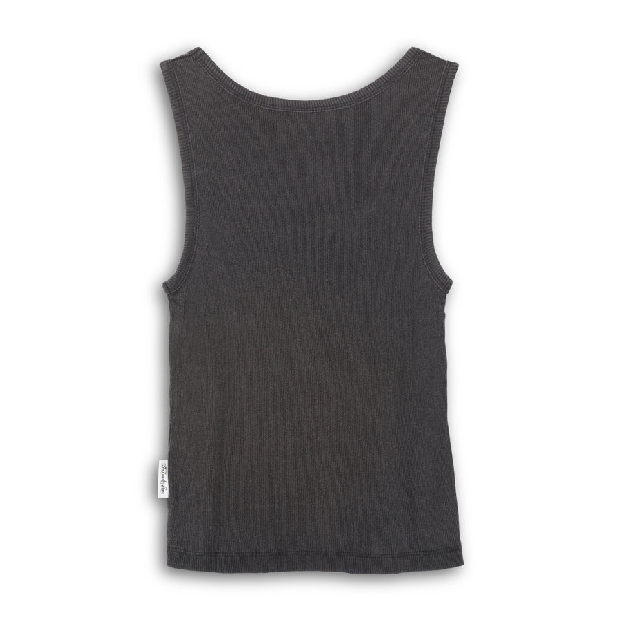 Essentials - Rib Tank - Black Snow Black Snow / XS