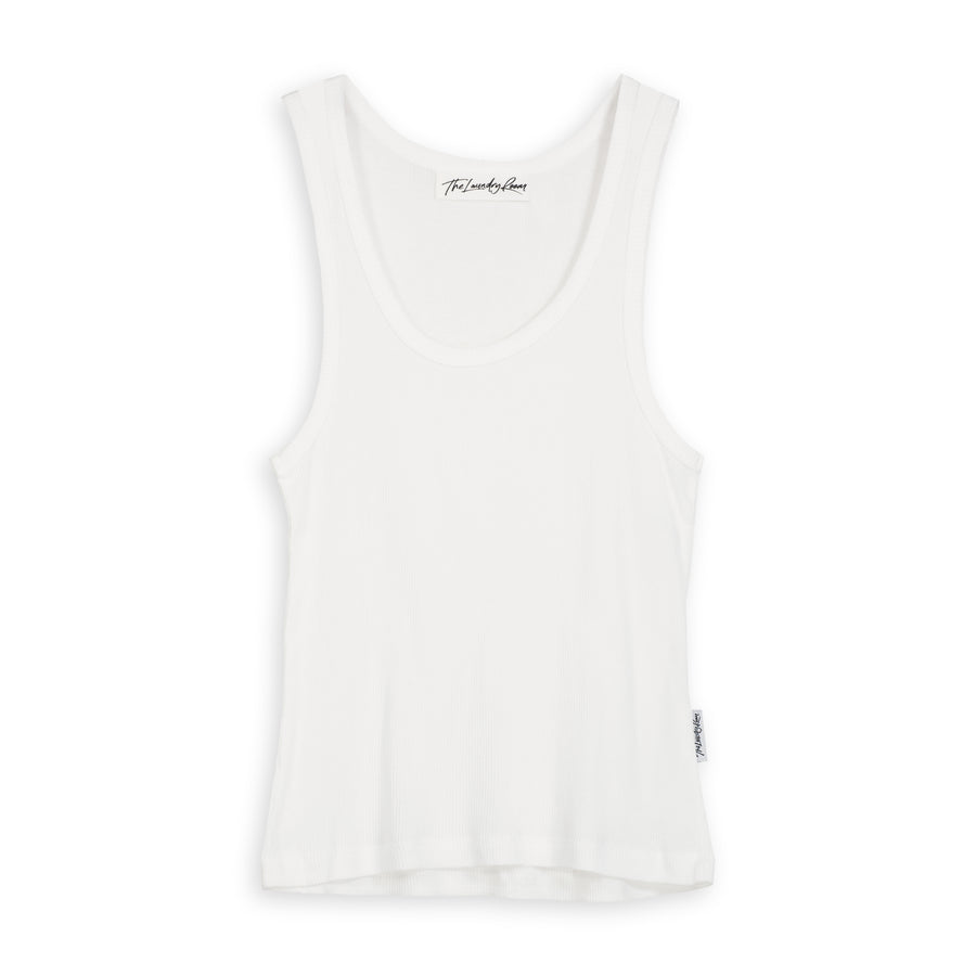 Essentials - Rib Tank - White White / XS