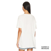 Vintage Aries - Color - Oversized Tee - White White / XS