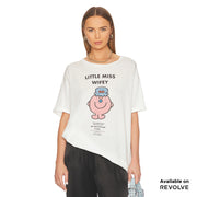 Little Miss Wifey - Oversized Tee - White White / XS