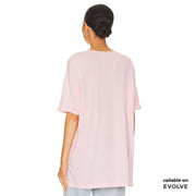 Enjoy Your Trip - Oversized Tee - Blush Pink Blush Pink / XS