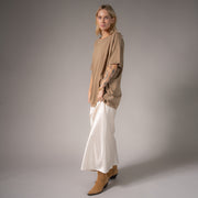 Essentials - Oversized Tee - Camel Gold Camel Gold / XS