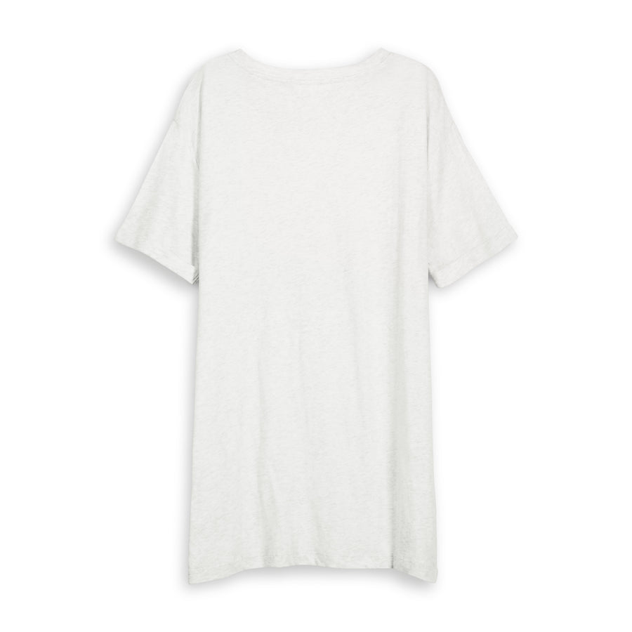 Essentials - Oversized Tee - Pebble Heather Pebble Heather / XS