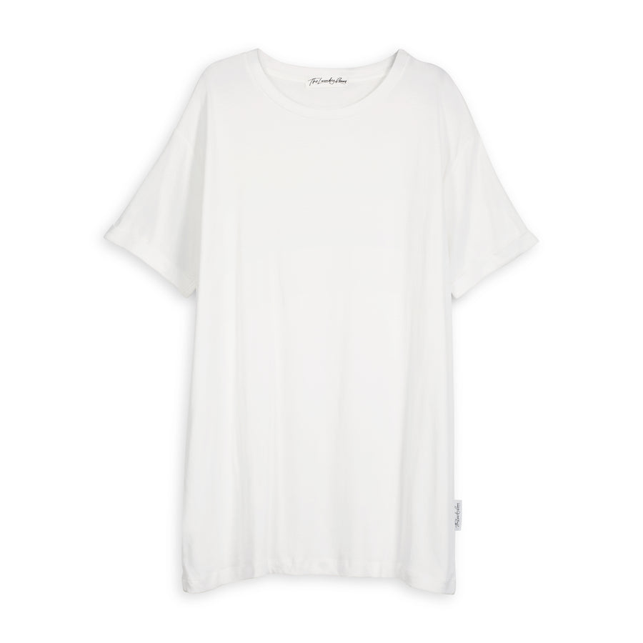 Essentials - Oversized Tee - White White / XS