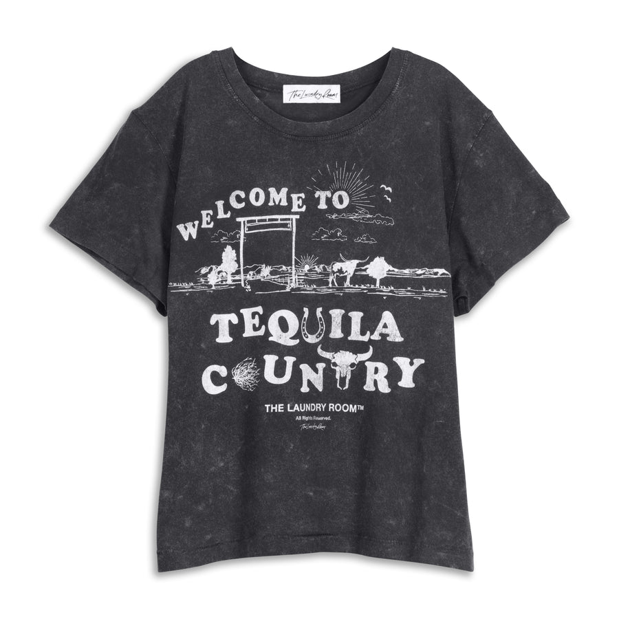 Tequila Country - Perfect Tee - Black Snow Black Snow / XS