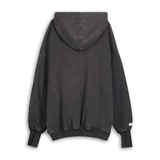 Essentials - Hideout Hoodie - Black Snow - The Laundry Room