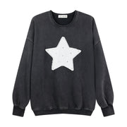 Rhinestone Star - Jump Jumper - Black Snow - The Laundry Room