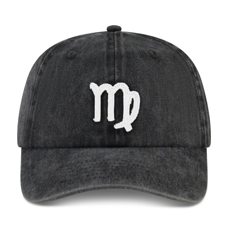 Vintage Virgo - Papa Cap - Black Snow - The Laundry Room