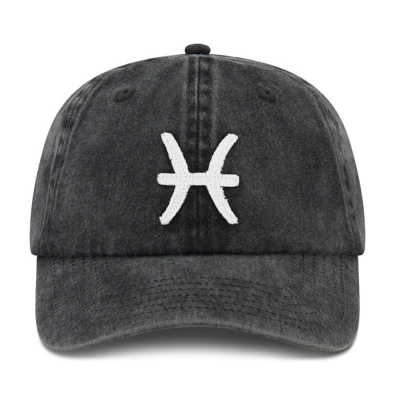 Vintage Pisces - Papa Cap - Black Snow - The Laundry Room