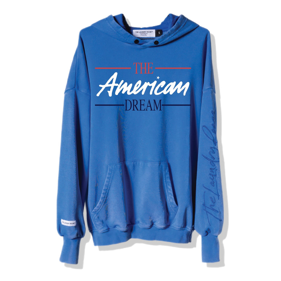 The American Dream - Hideout Hoodie - Vintage Blue