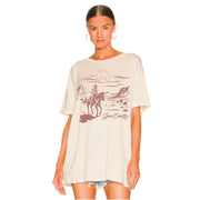 Gone Country - Oversized Tee - Bone - The Laundry Room