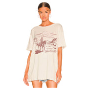 Gone Country - Oversized Tee - Bone