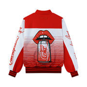 Very Cherry Coke - Racing Jacket - Red & White - The Laundry Room