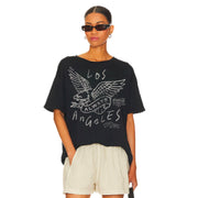 Always Los Angeles - Oversized Tee - Black - The Laundry Room