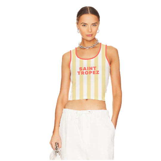 Saint Tropez Stripe - Rib Tank - Multi - The Laundry Room