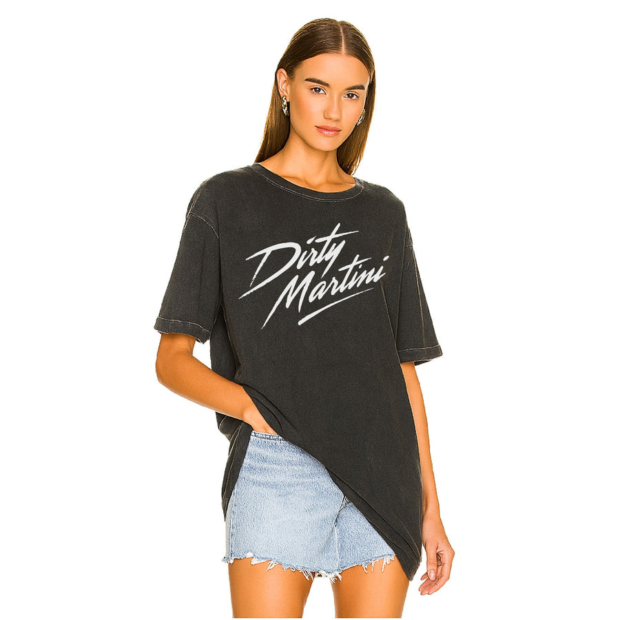 Dirty Martini - Oversized Tee - Black Snow - The Laundry Room