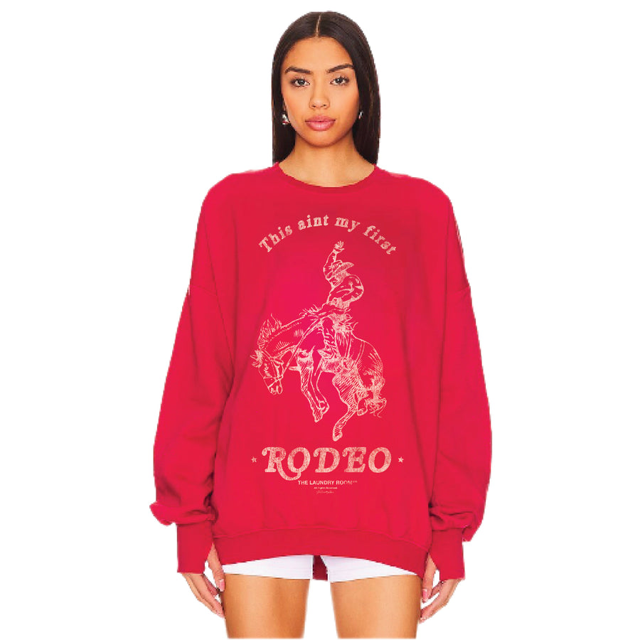 This Ain't My First Rodeo - Jump Jumper - Vintage Red - The Laundry Room