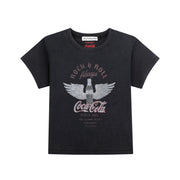 Coca Cola Rock & Roll - Perfect Tee - Black Snow - The Laundry Room