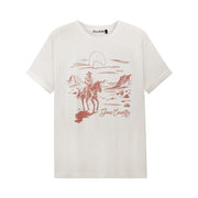 Gone Country - Oversized Tee - Bone - The Laundry Room
