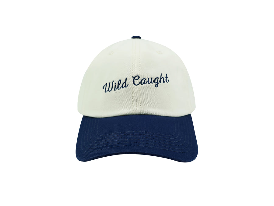 Wild Caught - Papa Cap - Bone & Navy Snow - The Laundry Room