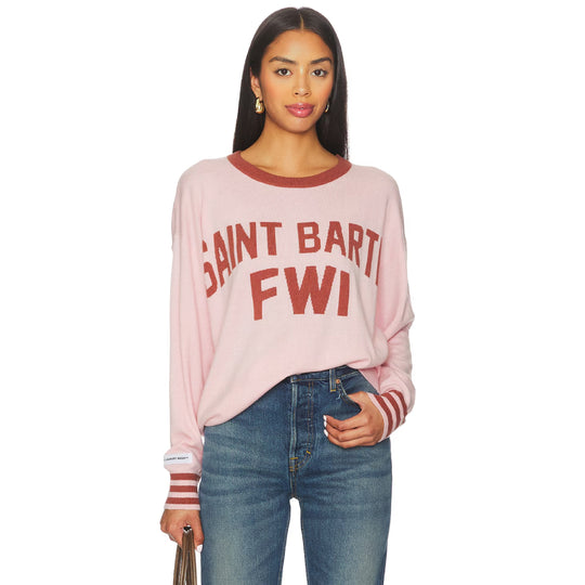 Saint Barth FWI - Cashmere Sweater - Blush Pink
