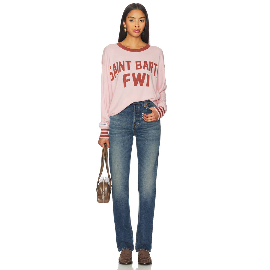 Saint Barth FWI - Cashmere Sweater - Blush Pink