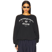 LA Champagne Gang NY - Jump Jumper - Black Snow - The Laundry Room