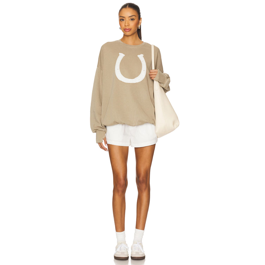 Horseshoe Patchwork - Jump Jumper - Camel Gold - The Laundry Room