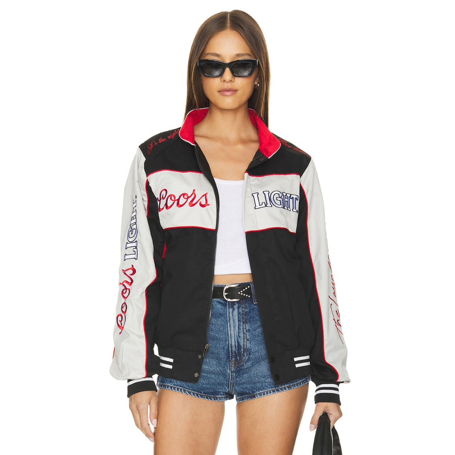 Coors Light Official Tm - Racing Jacket - Black - The Laundry Room