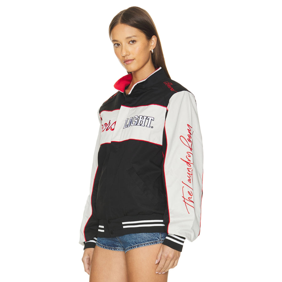 Coors Light Official Tm - Racing Jacket - Black - The Laundry Room