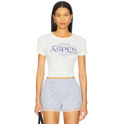 Lodge Life Aspen - Baby Tee - White - The Laundry Room