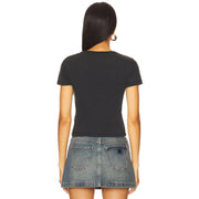 Au Revoir - Baby Tee - Black Snow - The Laundry Room