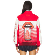 Very Cherry Coke - Racing Jacket - Red & White - The Laundry Room