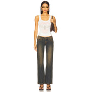 Coca Cola Rock & Roll - Rib Tank - White - The Laundry Room