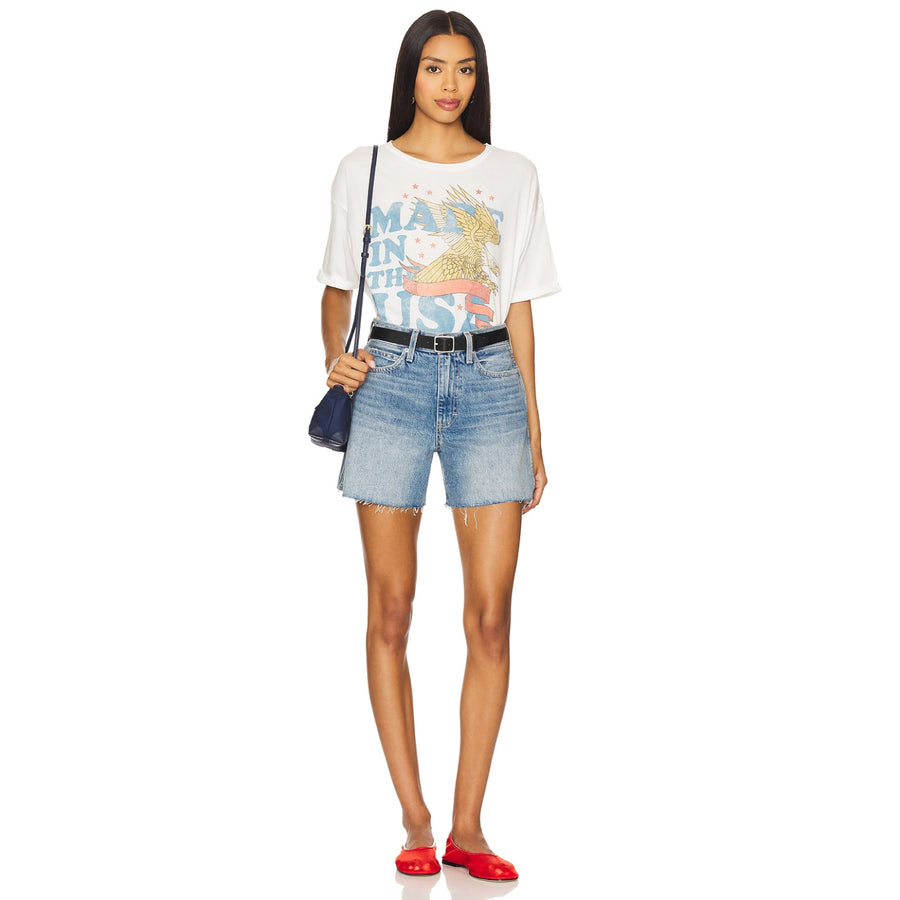 Coca Cola USA Banner - Oversized Tee - White - The Laundry Room