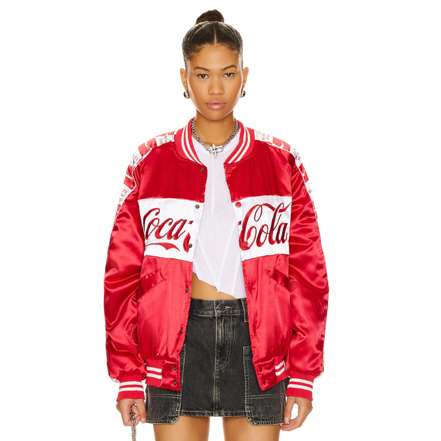 Team Coca Cola - Stadium Jacket - Red & Black & White - The Laundry Room