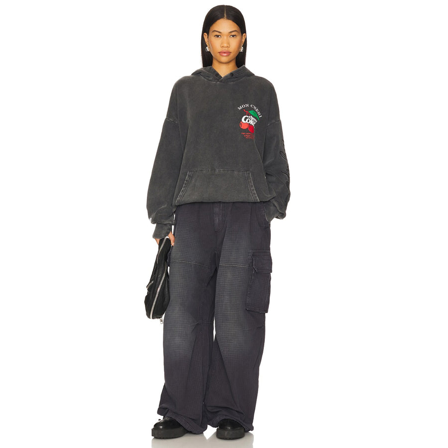 Mon Cheri Cherry Coke Branch - Hideout Hoodie - Black Snow - The Laundry Room